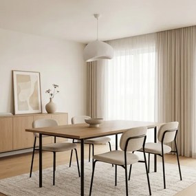 Brilagi - Závesné svietidlo na lanku WABI SABI 1xE27/40W/230V priemer 42 cm biela