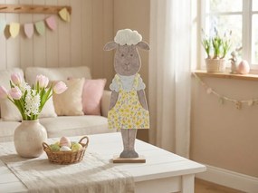 Veľkonočná dekorácia FELT OVCA 50 cm - viac farieb Farba: Zelená