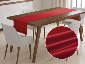 Biante Saténový behúň na stôl polyesterový Satén LUX-037 Červený 35x180 cm