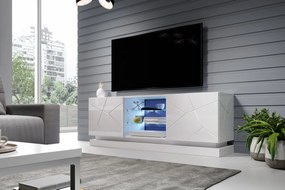 TV stolek QIU 160 cm bílý