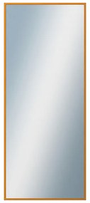DANTIK - Zrkadlo v rámu, rozmer s rámom 50x120 cm z lišty Hliník oranžová (7269217)