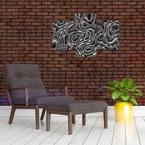 Obraz - Metalická abystrakcia (90x60 cm)