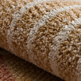 Dywany Łuszczów, Kusový koberec Fusion 0810 beige/terra, 200x290, viacfarebná, kancelária