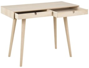 Dizajnový písací stôl Nadia 100 cm, dub