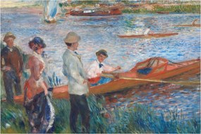Obraz - Auguste Renoir, Oarsmen at Chatou, reprodukcia (90x60 cm)