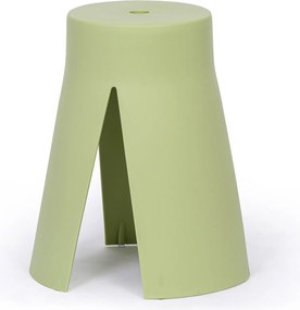 Plastová stolička RIKO, zelená