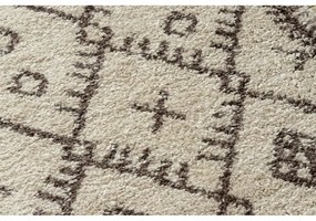 Kusový koberec Shaggy Akira krémový 120x170cm