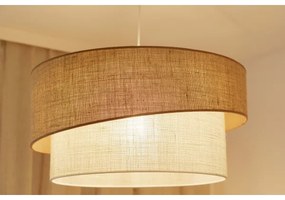 Brilagi - Luster na lanku SHINE 1xE27/15W/230V pr. 50 cm béžová/krémová