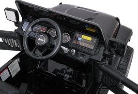 Ramiz Jeep Wrangler Rubicon LIFT elektrické autíčko pre deti čierne