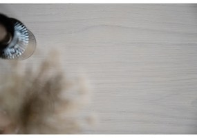 Okrúhly konferenčný stolík v dekore duba v prírodnej farbe 90x90 cm Yumi - Rowico