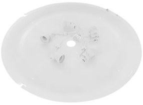 Brilagi - Stropné svietidlo CLARE 5xE27/24W/230V pr. 60 cm čierna