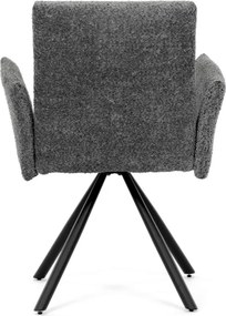 Jedálenská stolička sivá DCH-W1117 GREY2