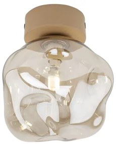 Stropné svietidlo LAVA 1xG9/8W/230V béžové/dymovo-béžové