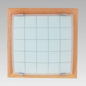 Moderné svietidlo PREZENT GEOMETRICA WOOD 978
