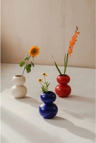 Tmavomodrá keramická váza (výška 36 cm) Tuga – noo.ma