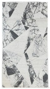 Koberec Merlyne 0,8/1,5 E557A SGZ58 krémový/tmavosivý