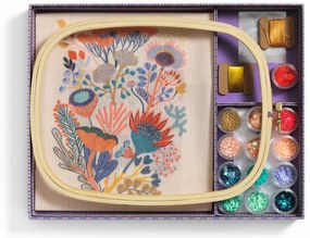 Atelier 58 – Korálikové vyšívanie pre tínedžerov aj dospelých – kvetina