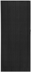 Skladacie dvere 004 08 čierny dub 100 cm
