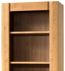 Knihovna Velvet II 17 75 cm z masivu dub přírodní