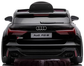 Elektrické autíčko Audi RS 6 čierne