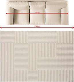 Koberec Mellow Beige I 160x230 cm