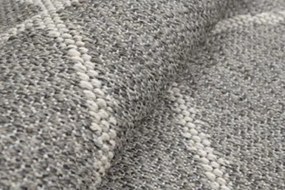 Koberec ARRUBA 4912 sivý kruh