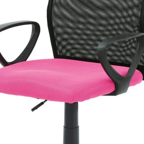 Detská otočná stolička ružová KA-B047 PINK