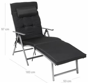 Skladacie lehátko GCB24BK