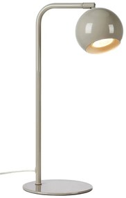 Sivobéžová stolová lampa s kovovým tienidlom (výška 39,5 cm) Pop – Markslöjd