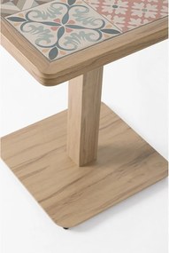 Oceľový záhradný stolík 73x73 cm Kalimera – Bizzotto