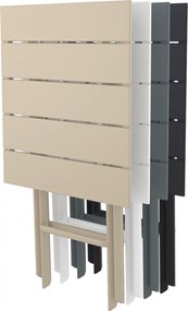 HELEN FOLDING 60 sklopný záhradný stôl taupe