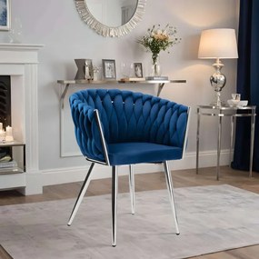 Jedálenská stolička COFTON VELVET granátová