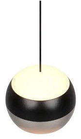 Čierne/v striebornej farbe LED závesné svietidlo ø 15,5 cm Orbit – Trio Select