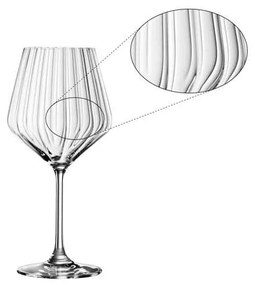 Spiegelau Lifestyle poháre na burgundské 640 ml, 4 ks