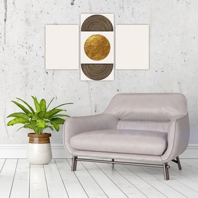 Obraz - Zlatý ornament N⁰1 (90x60 cm)