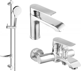 Mexen Pecos DF05 vaňový set, chróm - 72703DF05-00