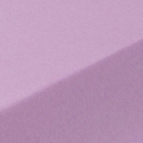 Napínacia plachta na posteľ jersey EXCLUSIVE fialová 90 x 200 cm