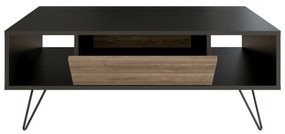 Konferenčný stolík Mistico Black and Walnut