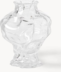 Ručne fúkaná sklenená váza Ammonit, V 30 cm