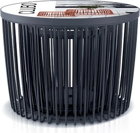 PROSPERPLAST Set univerzálních košů UNIQUBO 4+1 antracit