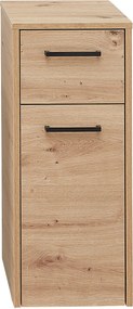 XXXLutz SPODNÁ SKRINKA, dub artisan, 30/72/33 cm Xora - Kúpeľňové skrinky - 001977023604