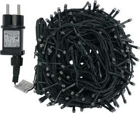 Aigostar - LED vonkajšia vianočná reťaz 300xLED/3,6W/230V 30m IP44 studená biela