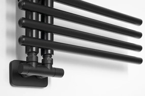 Sapho Sapho, NYMPHA vykurovacie teleso 500x800mm, čierná mat, LLN80B