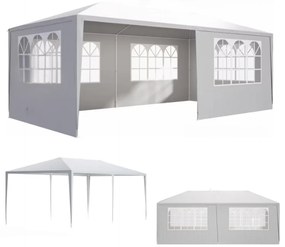 Párty stan NEAPOL, 3x6m, biela Jurhan