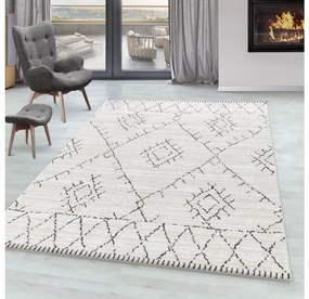 Ayyildiz Kusový koberec TAZNAXT 5101, Krémová Rozmer koberca: 80 x 150 cm
