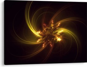 Obraz - abstrakcia vrtuľky (70x50 cm)