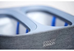 Antracitovosivý látkový kôš na bielizeň 2x30 l Tota – Joseph Joseph