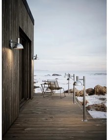 Nordlux - Vonkajšia lampa ARKI 1xE27/20W/230V IP54 strieborná