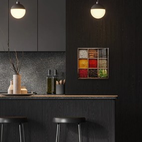 Sklenený obraz 30x30 cm Spices Box – Styler