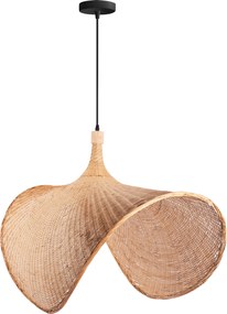 Toolight Boho, závesné svietidlo 1xE27 APP1577-5C, prírodná hnedá, OSW-03800